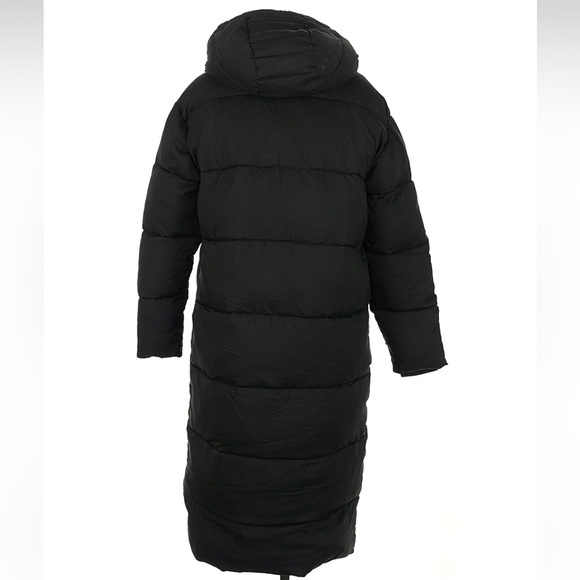 NWT Girlfriend Collective Black Long Puffer Winter Coat large - Picture 5 of 16